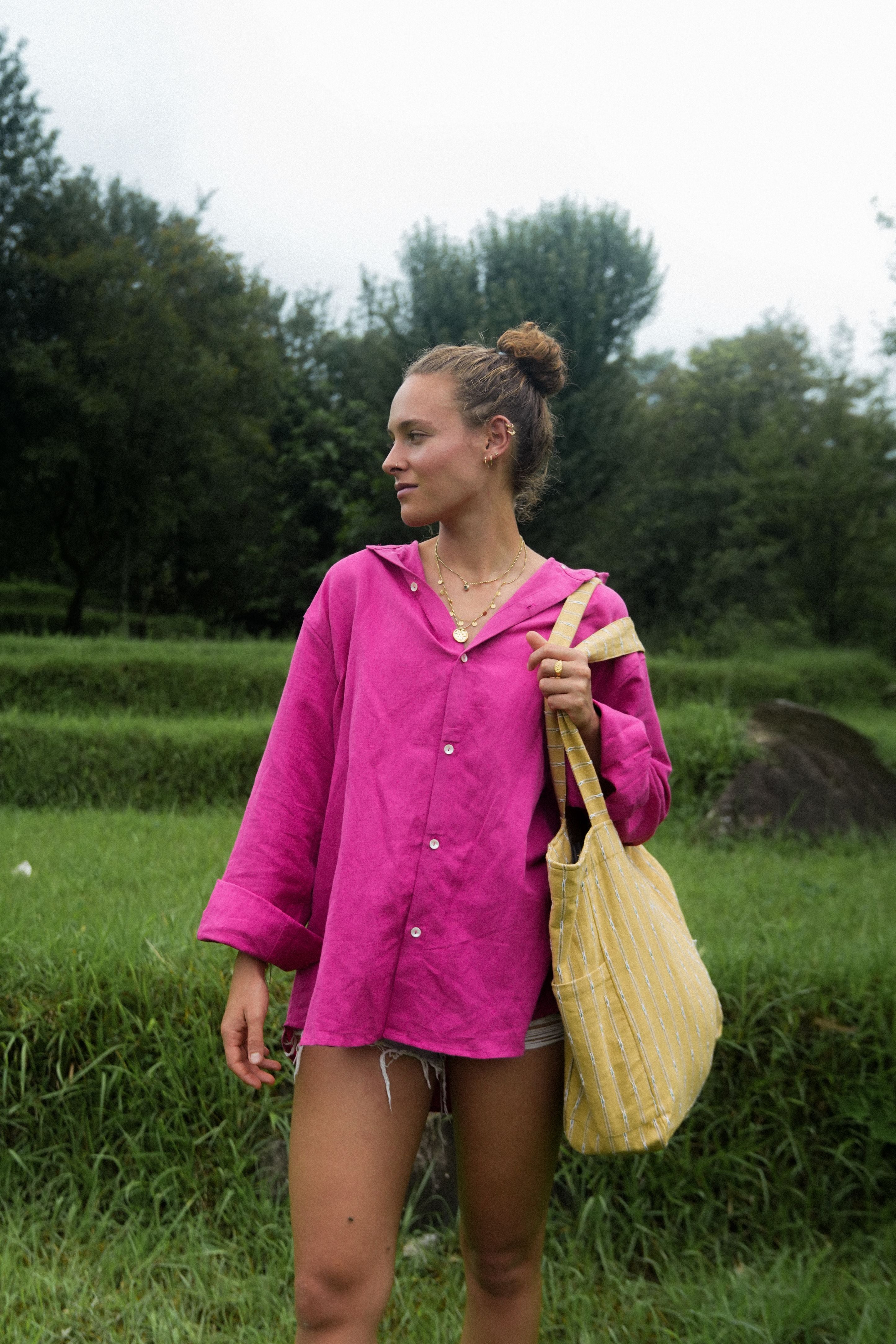 The Shirt | Fuschia